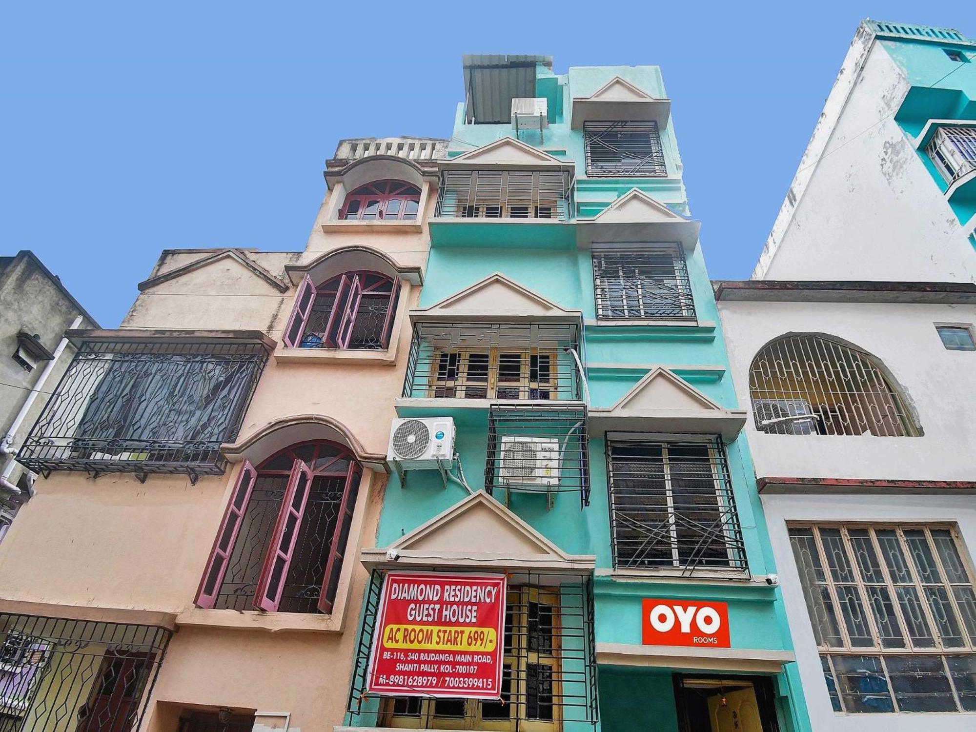 Hotel O Diamond Residency Calcutta Exteriör bild