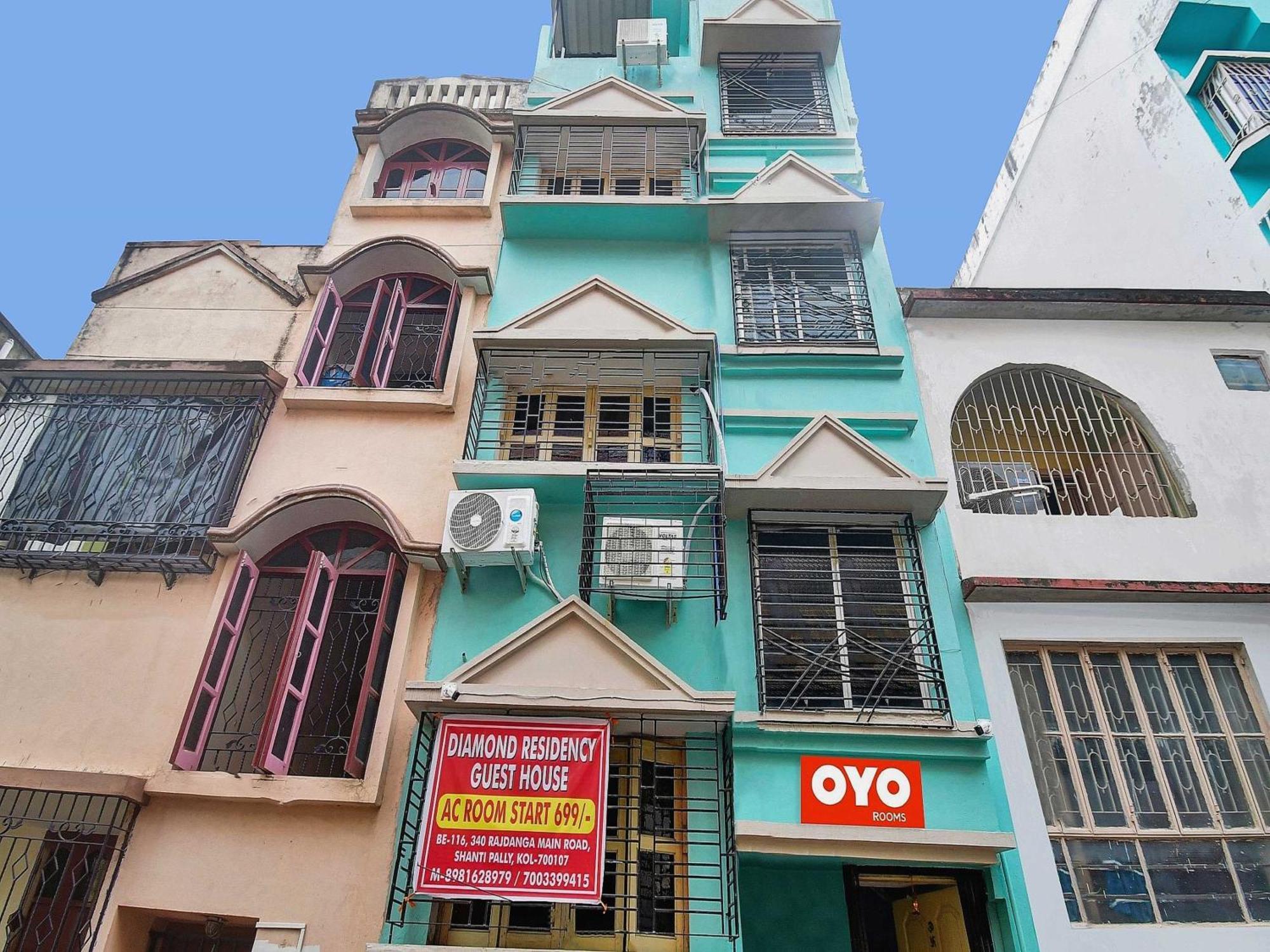 Hotel O Diamond Residency Calcutta Exteriör bild
