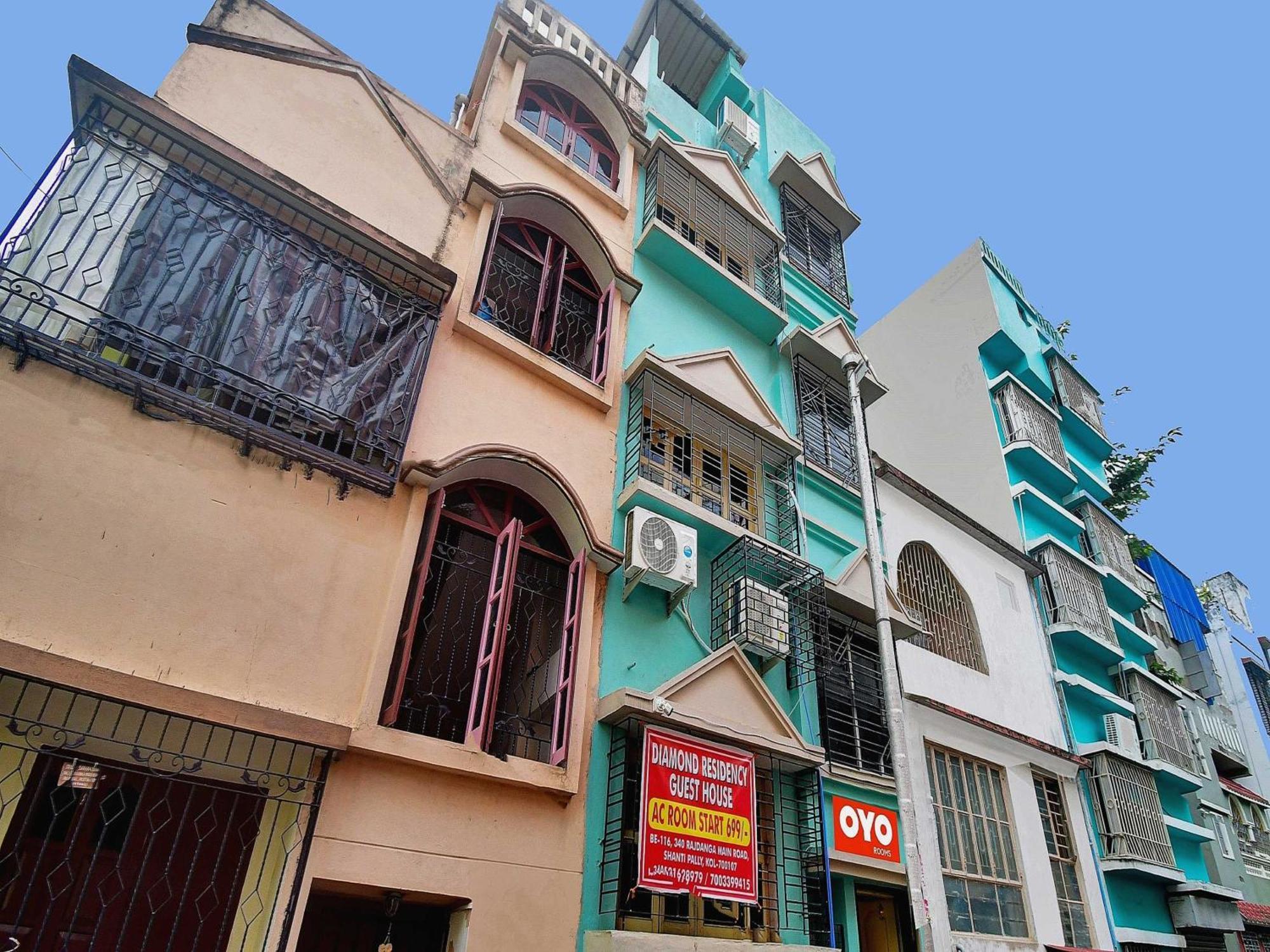 Hotel O Diamond Residency Calcutta Exteriör bild