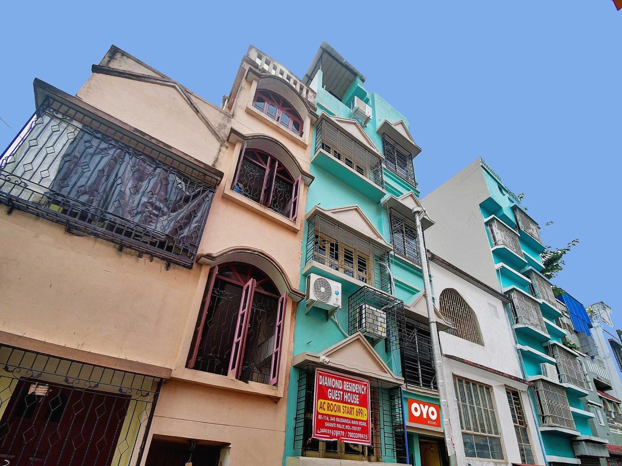 Hotel O Diamond Residency Calcutta Exteriör bild