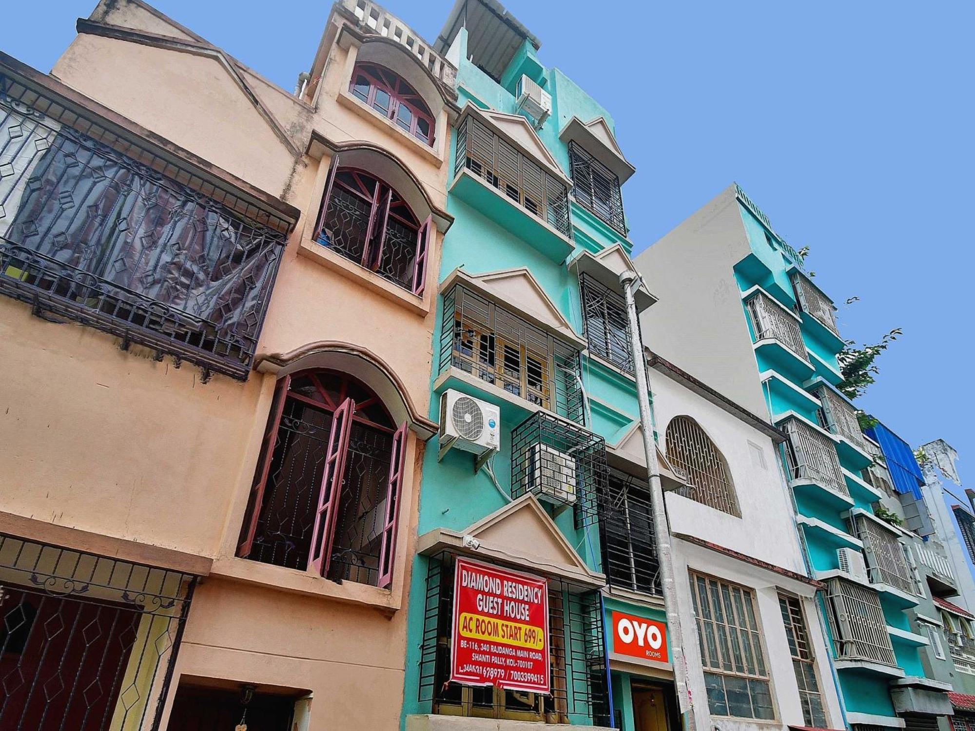 Hotel O Diamond Residency Calcutta Exteriör bild