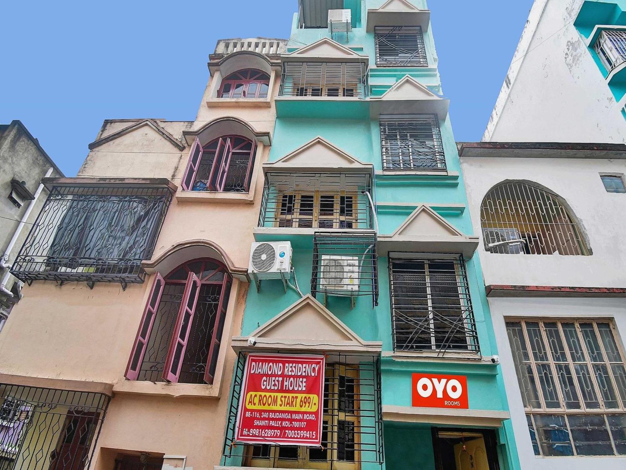Hotel O Diamond Residency Calcutta Exteriör bild