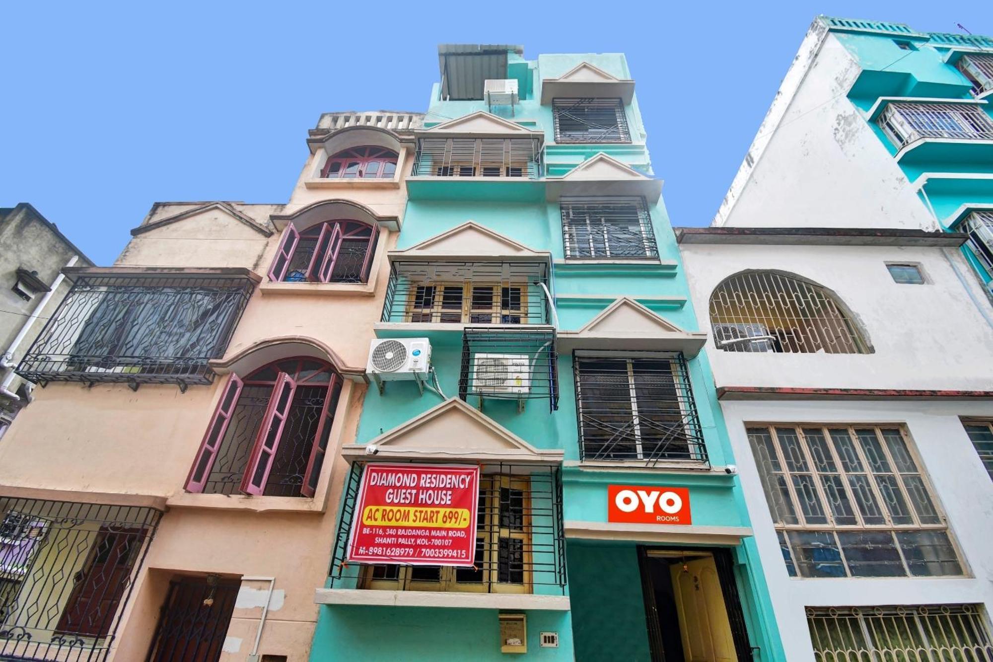 Hotel O Diamond Residency Calcutta Exteriör bild